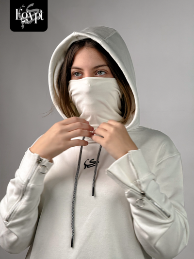 ZAY Egypt Women's Essential Hoodie – White