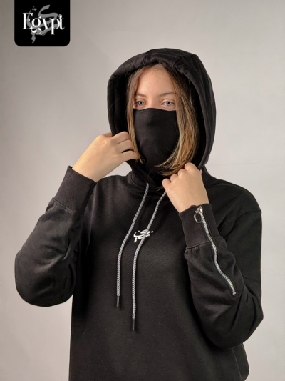 ZAY Egypt Essential Hoodie – Black